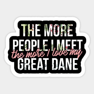 Great dane Sticker